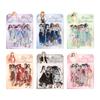 10pcs Peninsula Qinghuan Series Kawaii Girls DIY Decoration PET Stickers Creative Handbook Scrapbooking Journal Supplies