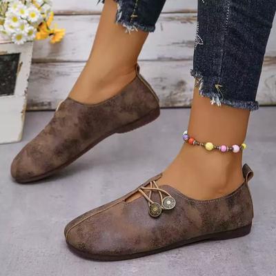 Fashion Women Flats Summer New Soft Leather Loafers Shoes for Women New Non-slip Fashion Casual Flat Women Shoes Zapatos De Mujer