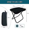 Senston Ultralight Folding Outdoor Chair with Integrated Storage Aluminum Alloy Portable and Convenient 320g, Compact, Foldable,