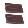 2pcs 15 Grids Transparent Paint Box Clear Plastic Painting Pigment Box Portable Leakproof Watercolor Palettes Box for Artists Students Kids