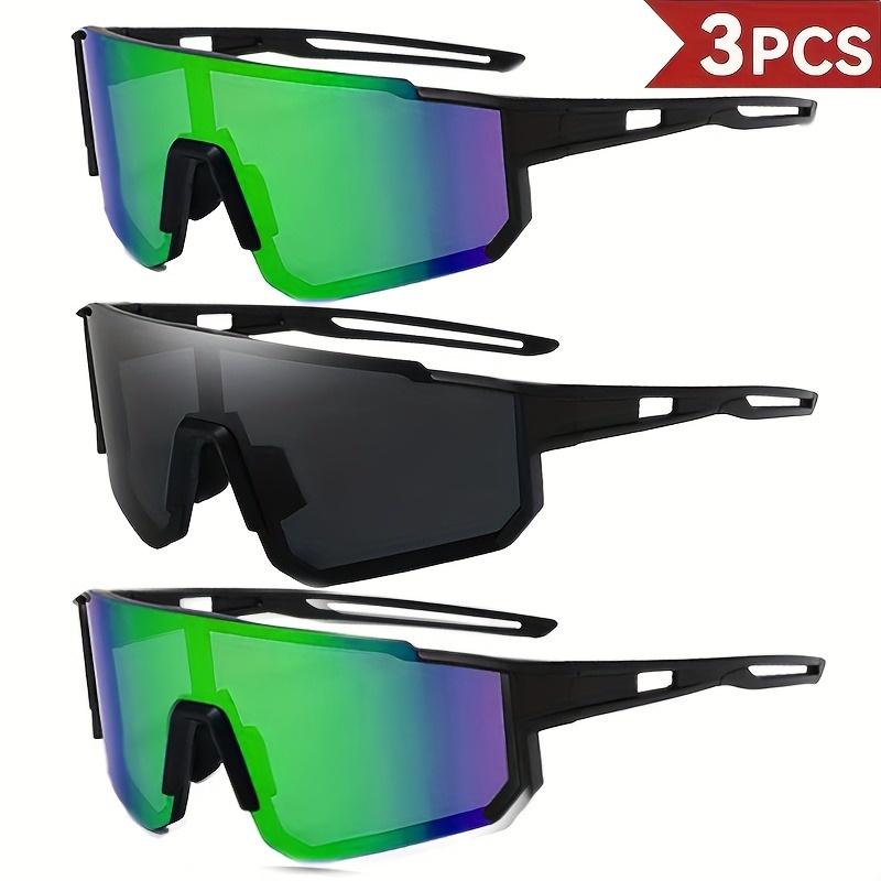 3 Pairs of Large Frame Fashionable Glasses Unisex Party Shooting Props Perfect Accessories