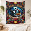 Jack Skellington Vintage Tapestry Nordic Minimal Made For Living Room Balcony Studio Wall All Season Exotic Pattern Gift For Friends Family