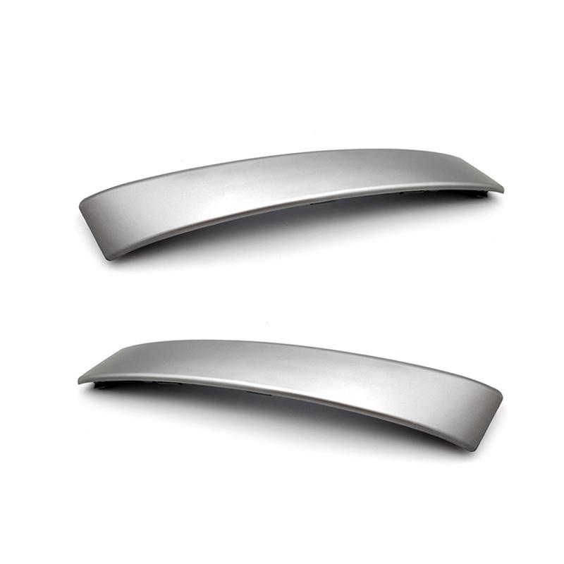 Για Nissan QASHQAI J10 2008-2015 2τμχ Βάση λαβής πόρτας αυτοκινήτου Εσωτερική λαβή Ασημένιο κάλυμμα Εσωτερικό