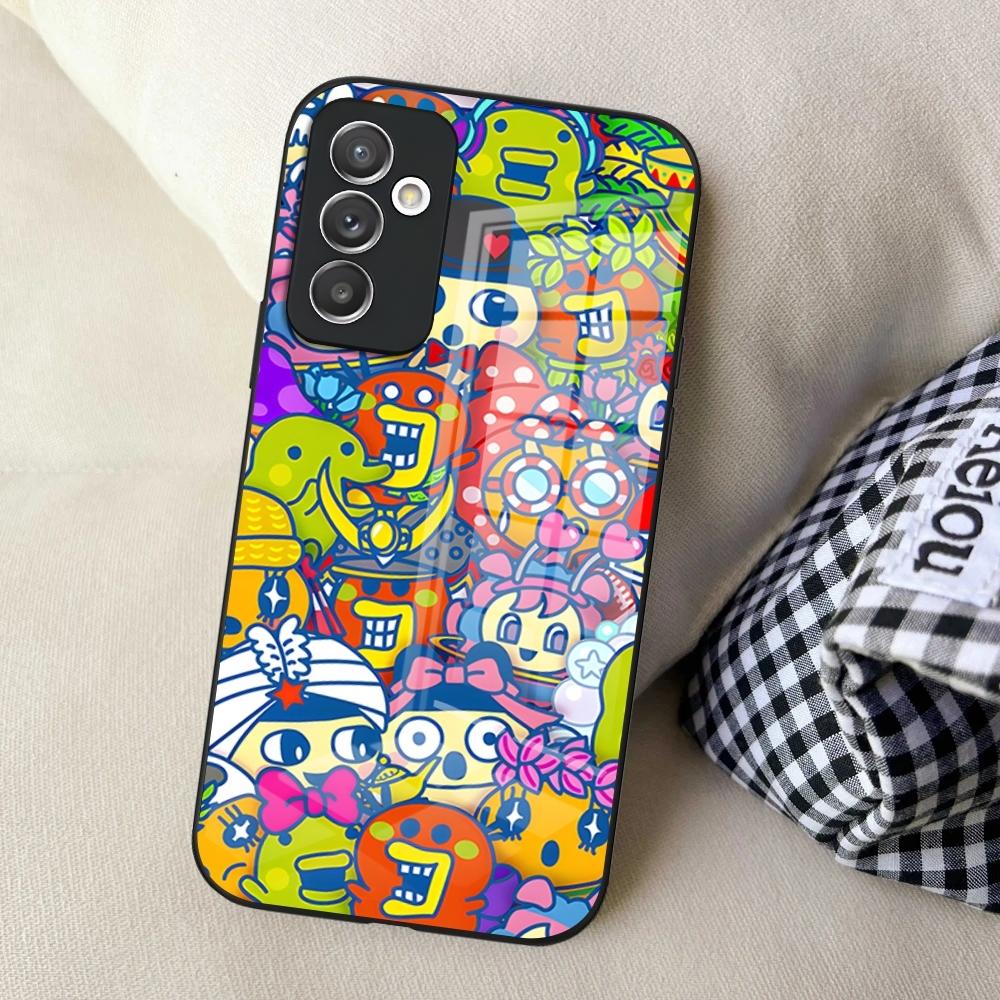 Tamagotchi Go Go Phone Case For Samsung S24 Ultra S25 S23 S22 S20 Fe S21 Plus A16 A54 A34 A24 A53 Glass Cover