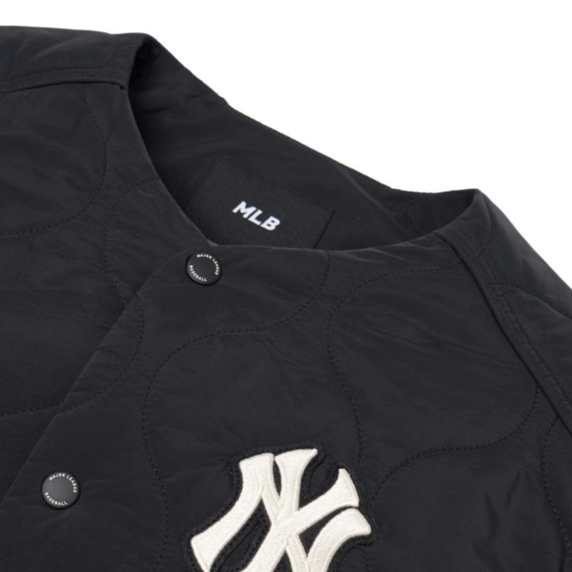 New MLB Puffer Jackets Unisex Black 3APDL0216-50BKS