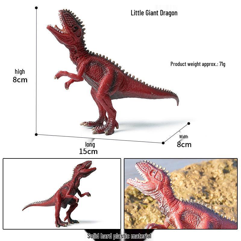 Jurassic Dinosaur Simulation Model: Stegosaurus, Mosasaurus, Pterodactyl, Triceratops, T. Rex, Allosaurus.