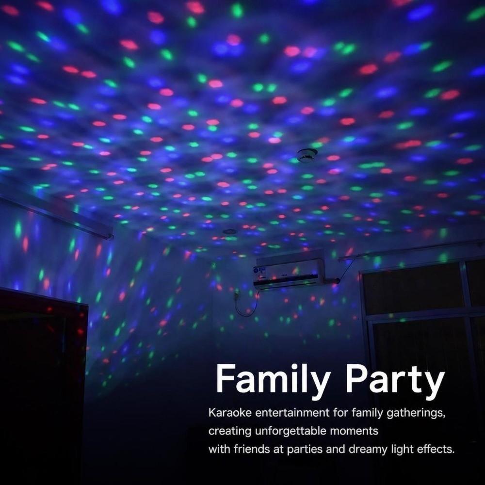 Rechargeable Car Atmosphere Lamp USB Charging RGB Led Car Interior Light  Birthday Party