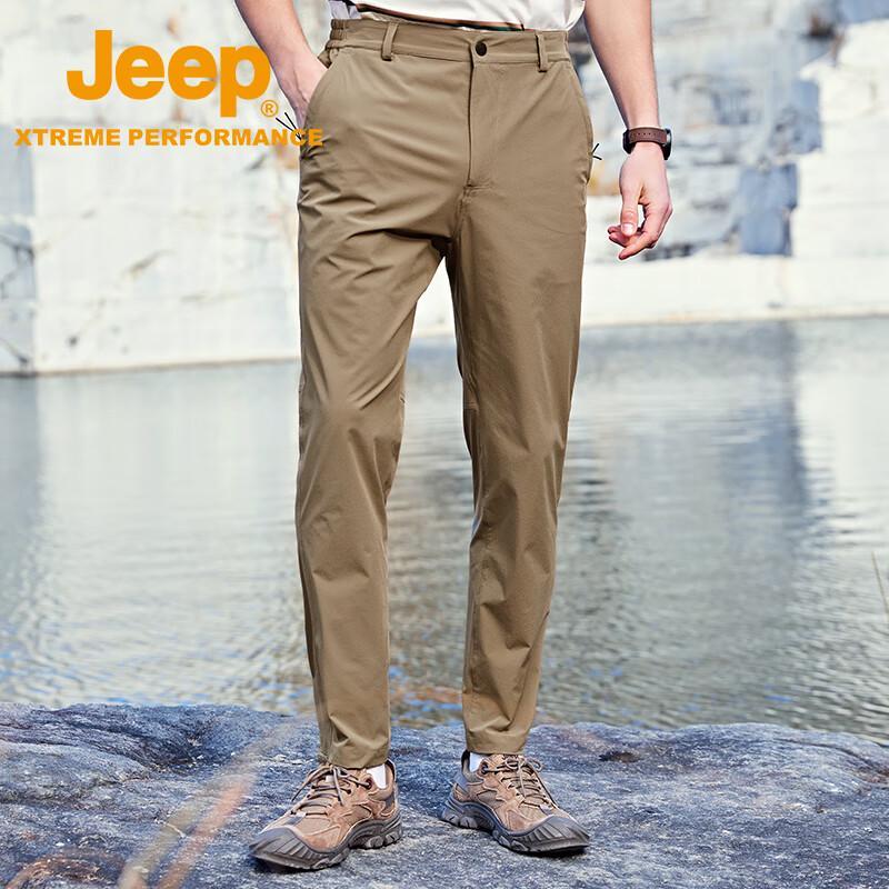 JEEP Men s Comfortable Sun Protection Hiking Pants L
