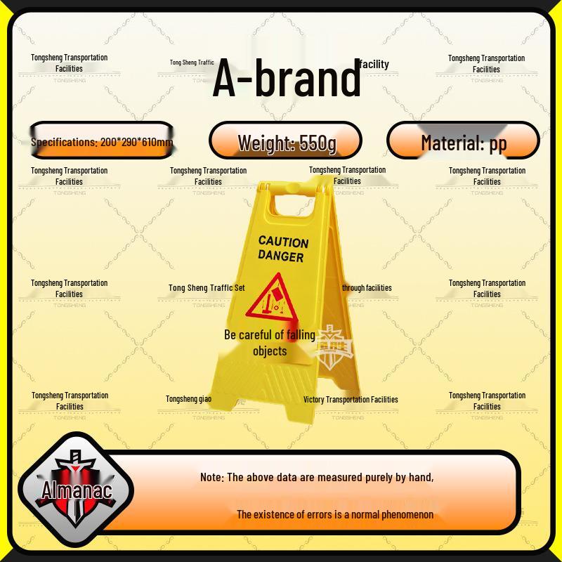 A-Frame Plastic Wet Floor & No Parking Safety Sign