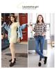 Genuine Leather Women's Sneakers - Spring/Autumn Style, Thick-Soled Wedge Platform, Large-Size Korean Mom Shoes