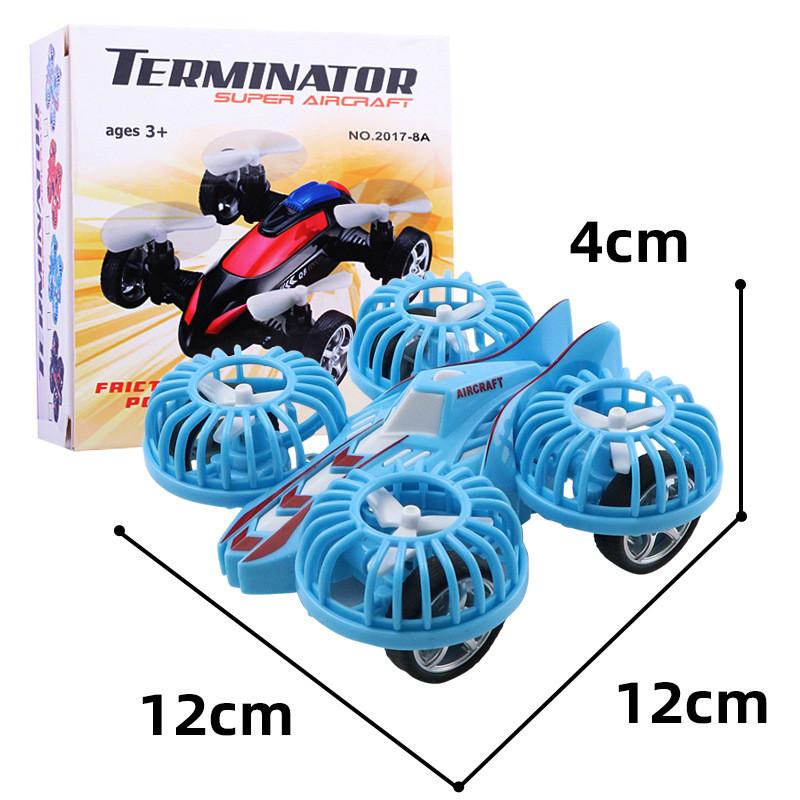 

Drive Four Wheel Inertial Rotating Wing Kid Toy Car For Coordination Handeye синій