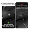 Leather Car Seat Back Protector Mat Prevent Dirty Anti Kick Pad For Citroen C5 C1 C2 C6 C4L DS3 DS4 DS5 C-Elysee Grand Berlingo