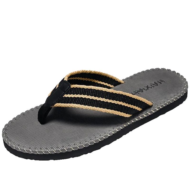 Tøfler til stuen Mann 2024 Herresommersandaler for menn Flipflops Mann Hjemmesko Herreslippers Strand Badevannsko Flop