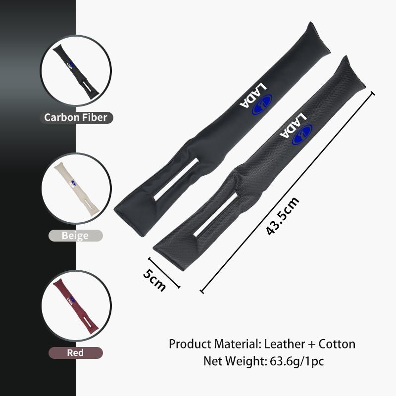 Car Accessories Interior Seat Gap Filler Non Slip For Lada Vesta Niva Samara Kalina Largus Priora Xray Granta Cross