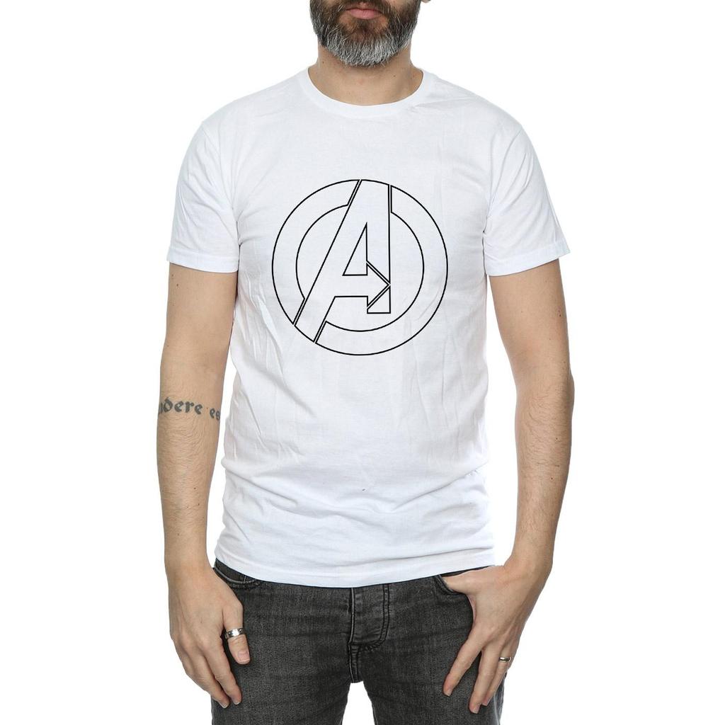 Avengers Assemble Mens Logo T-Shirt