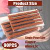 90Pcs 4" Brown Tire Repair Strings, Automotive Tool Tire Repair Plugs, Tire Plugs Heavy Duty For Tubeless Tires Car, Bike, ATV