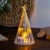 1pc Christmas Navidad Decoration LED Light Desktop Ornament Tree Shape 2026
