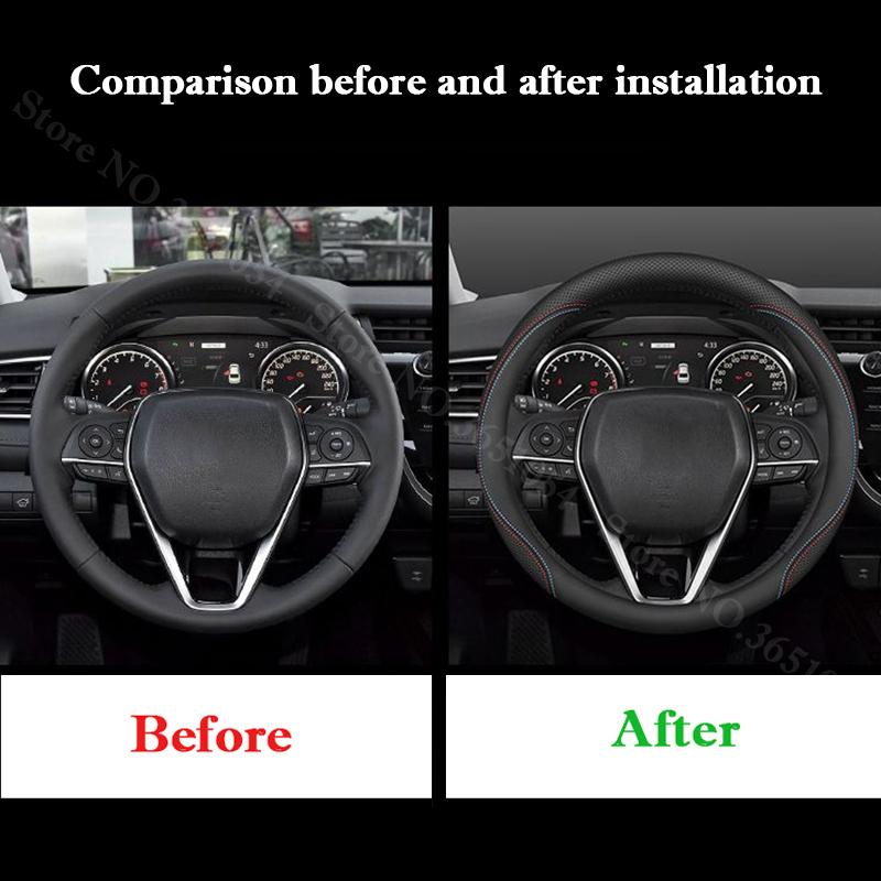 Per Toyota Corolla Cross Wildlander Camry Frontlander Levin Coprivolante in Pelle Traspirante Copri Maniglie Interni Auto