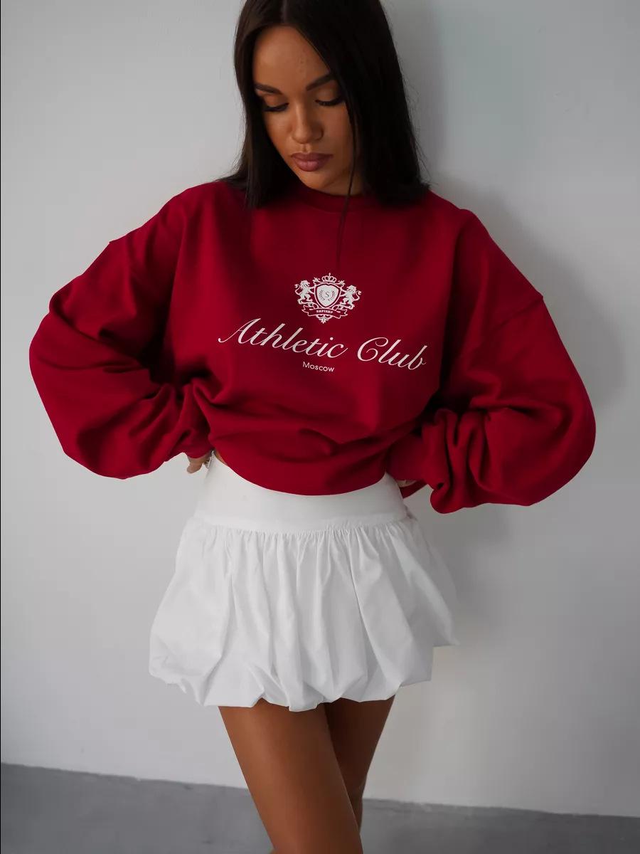 Foreign Versatile Personality Letter Printing 2025 Season Thickened Hooded Sweater Loose and Skinny Women S