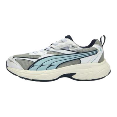 Morphic Fabric Retro Bequeme Mode Low-Top Kinder Freizeitschuhe Unisex Freizeitschuhe Grau Blau 406208-01