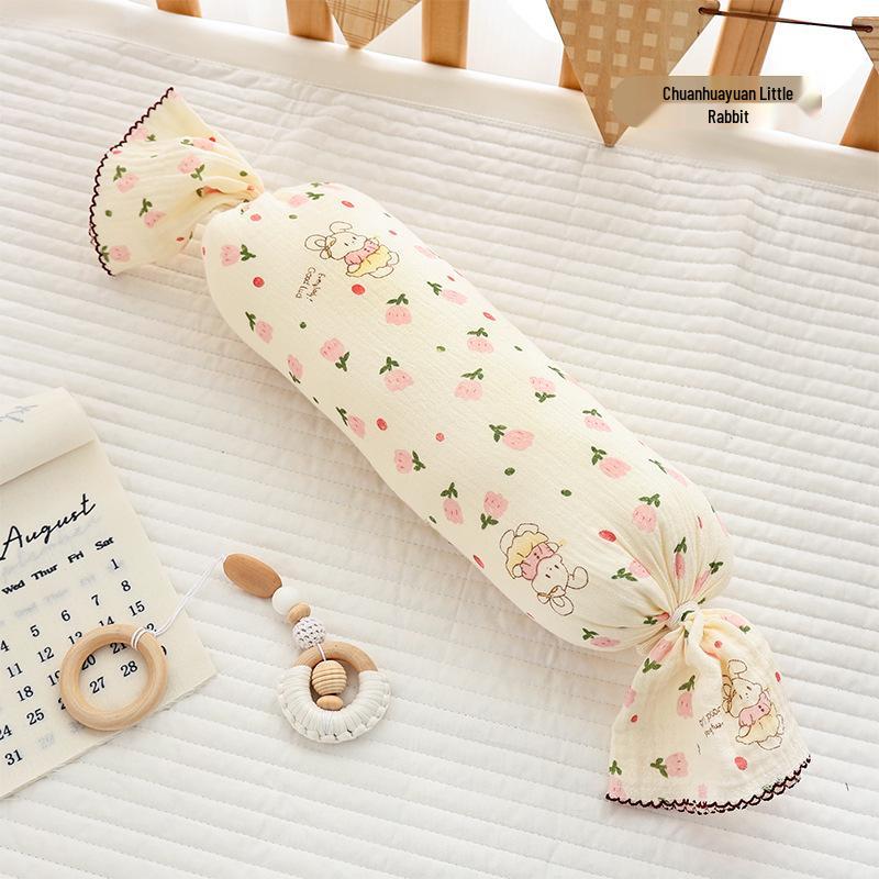 

A-Class Pure Cotton Baby Pillow - Anti-Rollover, Breathable, Sweat-Absorbent Comfort for Newborns