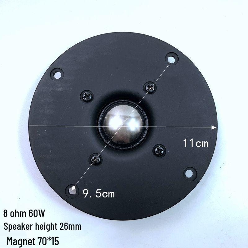 4" Seidenmembran Heim-Lautsprecher Hochtöner, 11cm Paneldurchmesser