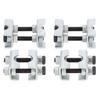 4pcs Mini Coil Spring Compressor, 2-Way Adjustable Spring Spacer, Durable and Stable Carbon Steel Shock Adjustment Tool