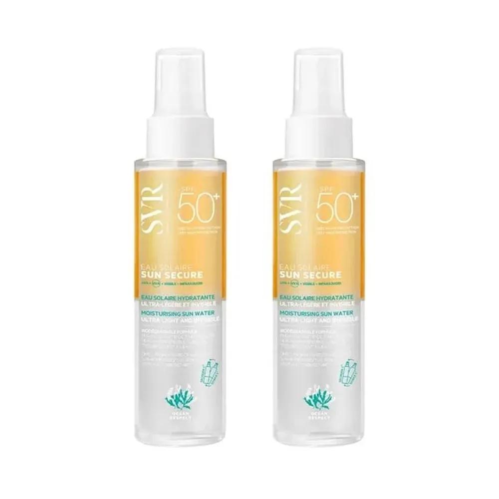 SVR Sun Secure Hydrating Sunscreen Water SPF50+ 100ml 2 Pieces