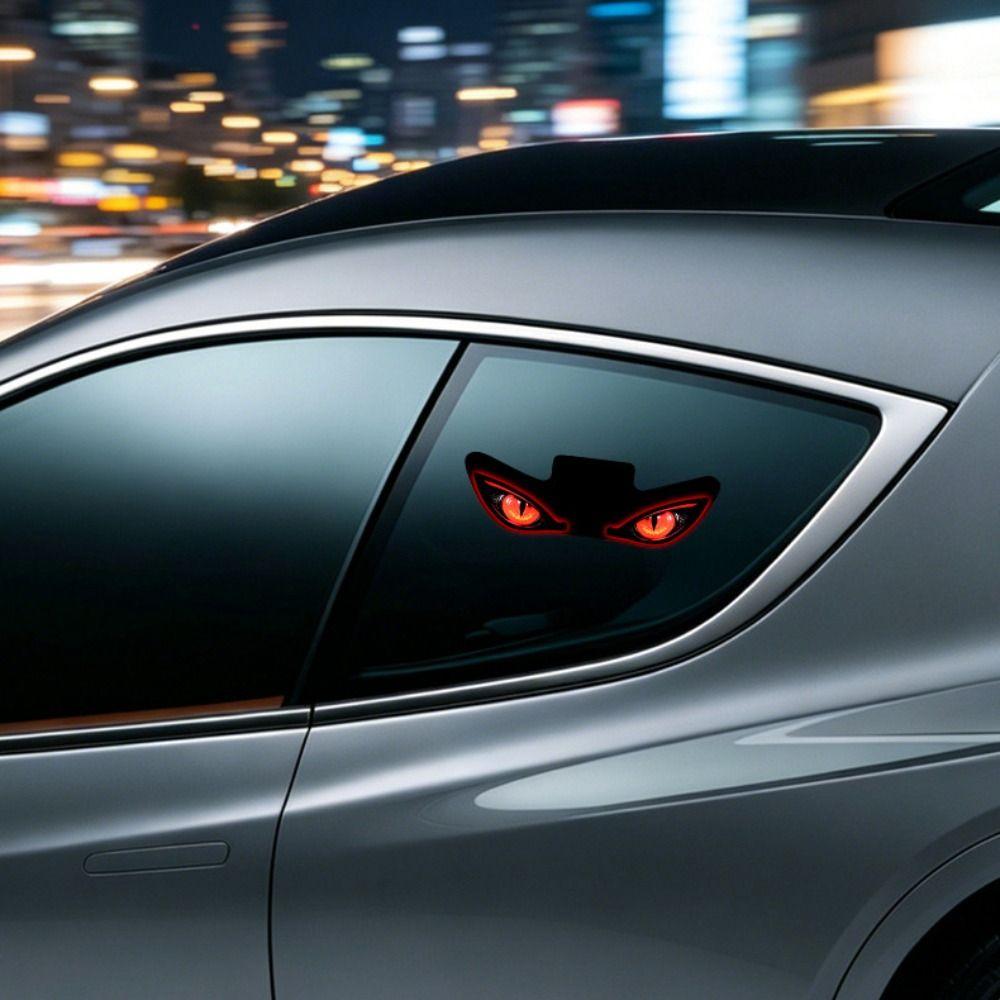 Creative Car Demon Eye Light Suction Cup Installation LED Atmosphere Light Universal