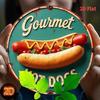 Metallschild Hot Dog Vintage Blechposter Wandkunst Retro Küchen Dekoration Bar Geschenk