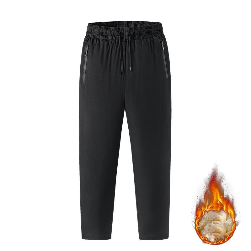 

2025 Осень/Зима Мужская Новая Графеновая Защита Колена С Хлопковым Зажимом, Уличные Мягкие Хлопковые Брюки, Мягкие Повседневные Брюки 5XL