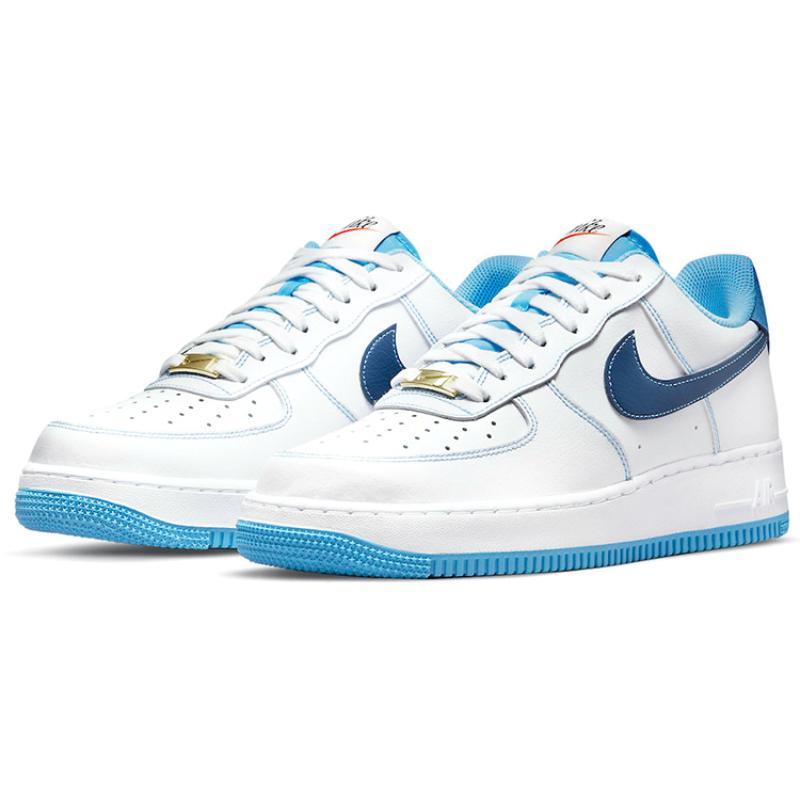 Nike Air Force 1 '07 'First Use White University Blue' Sneakers DA8478-100