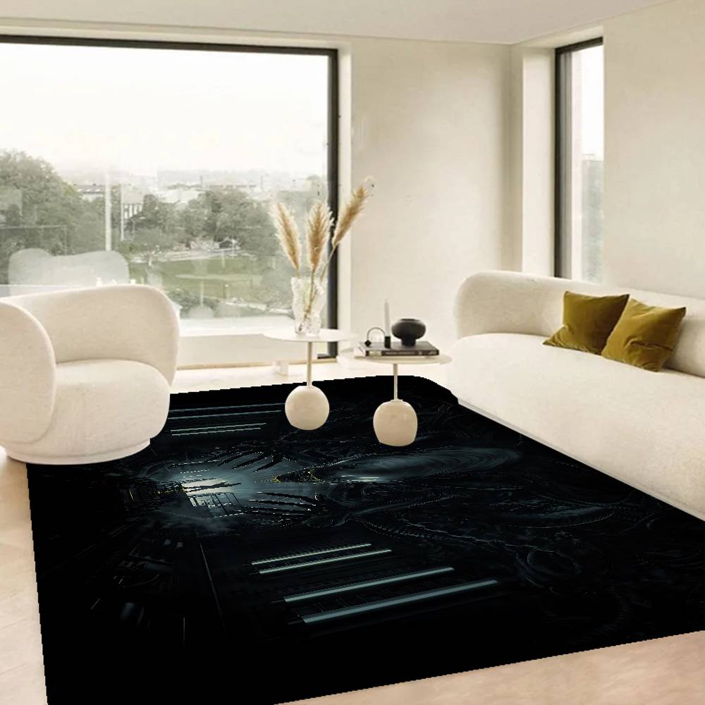 A-Alien R-Romulus Movie Room Mats Cheaper Anti-slip Modern Living Room Balcony Printed Household Carpets