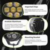 4D 70W LED Work Light Spotlight Fog Lights Driving Lamp For BMW R1200GS R1250GS F800 F850 F900 Motorcycle SUV ATV UTV Truck