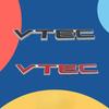 3D Metal VTEC Emblem Badge Sticker for SUV VTEC car Hood Fender trunk Rear Bonnet Nameplate Decal