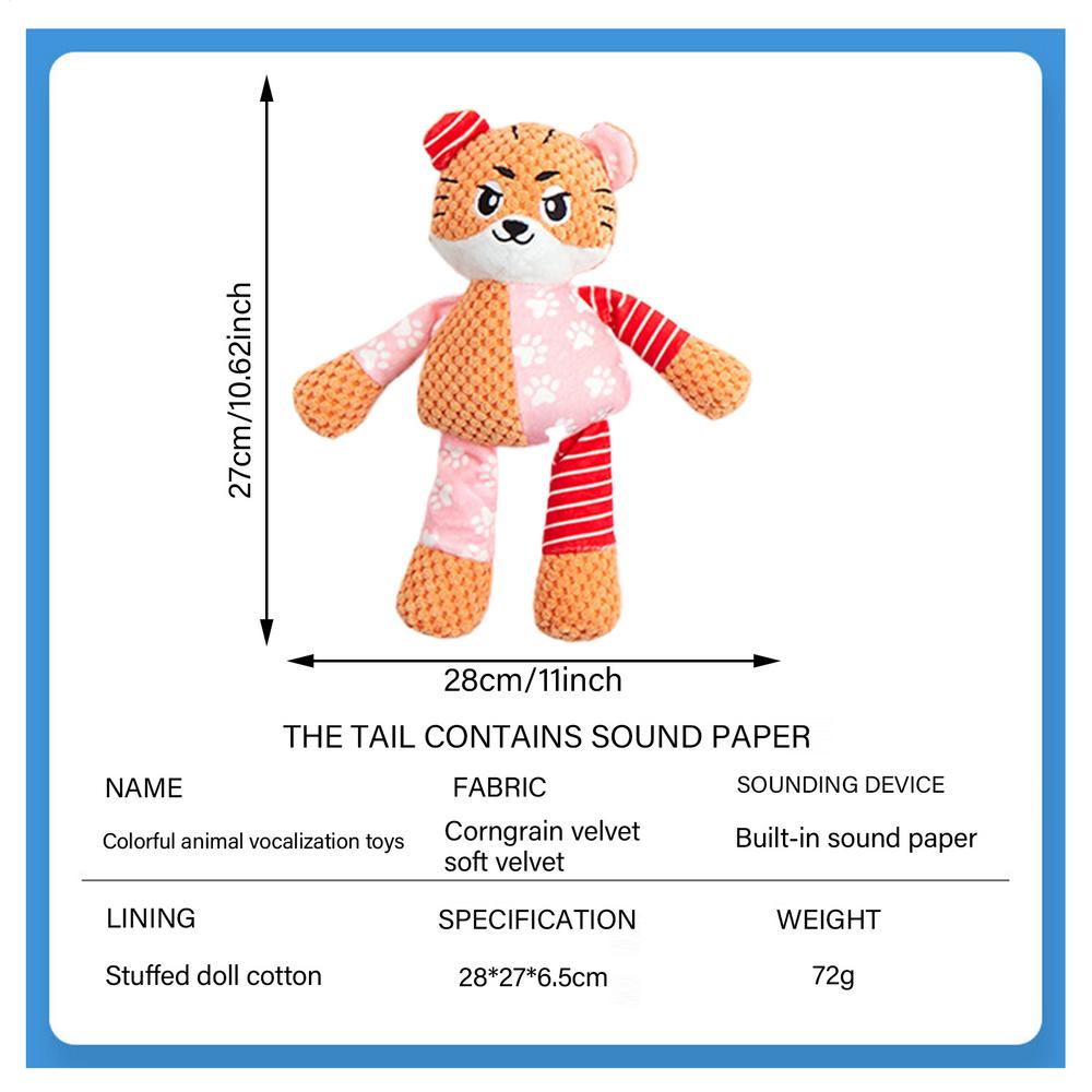 

Squeaky Toys For Dogs Interactive Crinkle Squeakers Squeaky Plush Dog Toys For Small Medium Large Breed Puppy Chewing Teeth