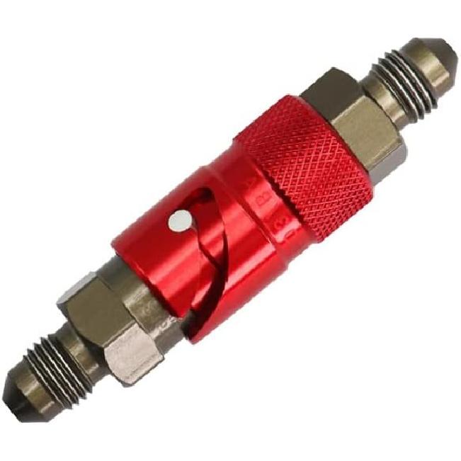 1Pcs Brake Caliper Disconnect AN3 3AN Motorcycle Brake Line Quick Release Connect Disconnect Dry Break Coupling Fitting Adapter Connector