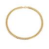 [AVANCE] Gold Chain Necklace for Women, Men, and Unisex - Popular and Simple Design (8mm42cm)