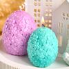 Catharanthus Ball Silicone Candle Mold DIY Easter Carving Flower Egg Craft Making Soap Plaster Resin Casting Molds Home Decor