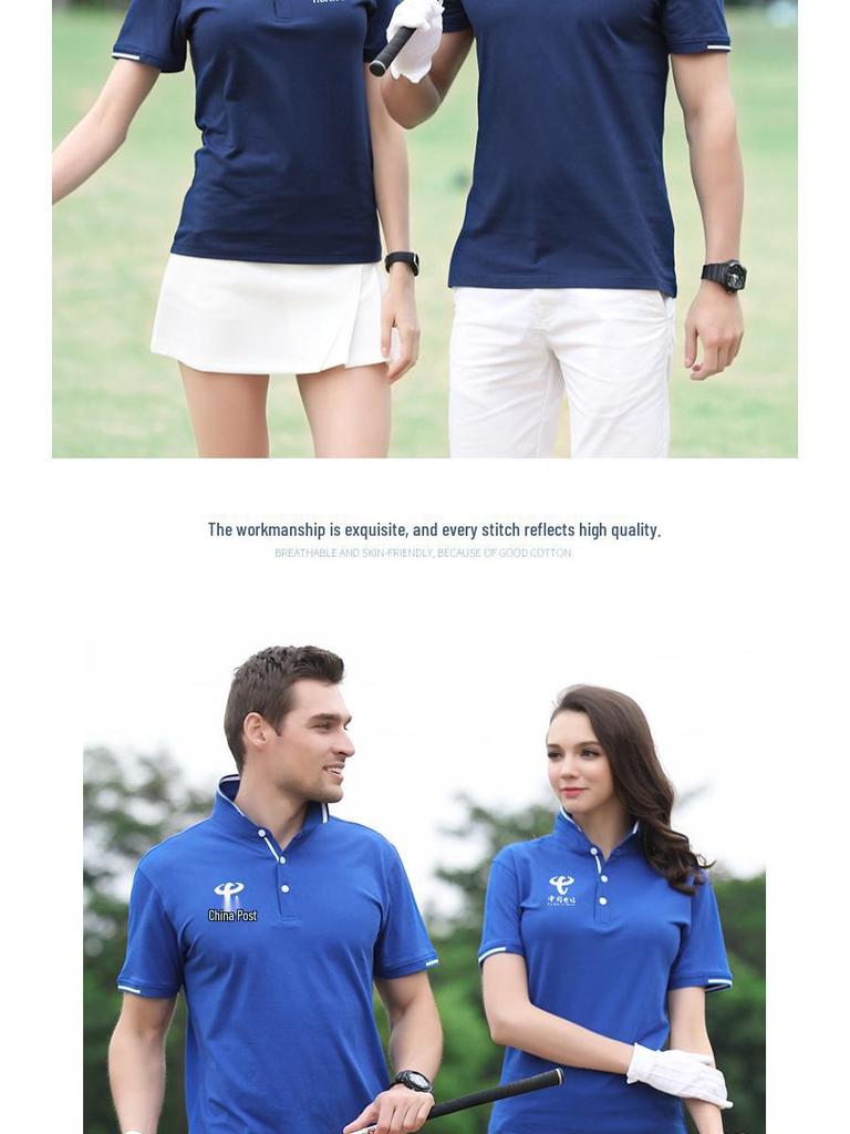 Custom Quick-Dry Polo with Turn-Down Collar for Corporate Events and Logo Branding