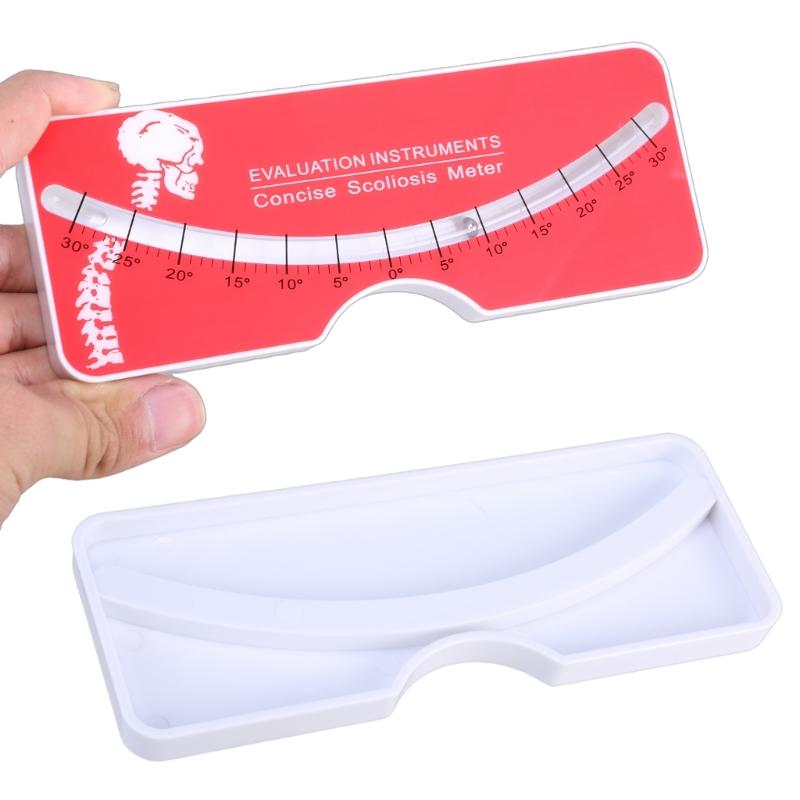 Scoliose Testmeter, Scoliose Meetinstrument 0-30° Meting Beoordeling Diagnose van Rug- en Wervelkolomscoliose