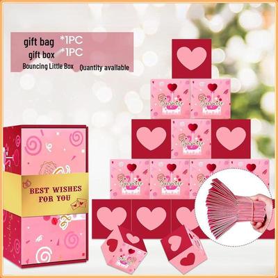 Caja Sorpresa Pop-Up: Regalo de Cumpleaños y San Valentín