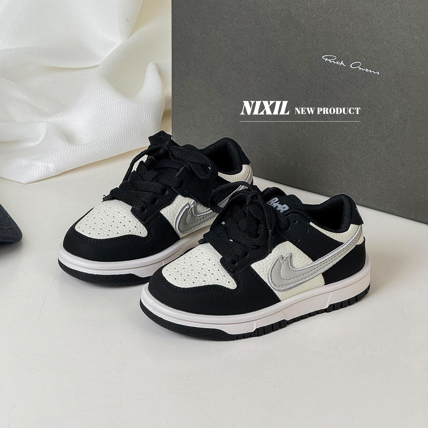 

Classmate 2025 autumn new children s casual shoes fashionable versatile low-top AJ board shoes boys and girls low-state board shoes 26-30 yards whole hand 5 pairs starting batch