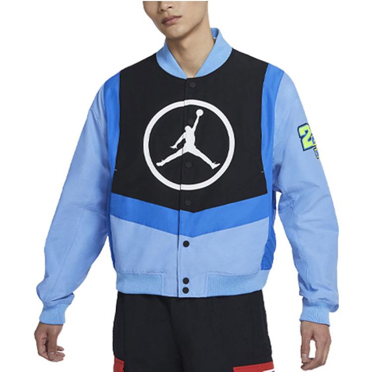 Jordan Giacca Color-Block con Logo DNA Sport Uomo Capispalla Blu Università CV2774-412
