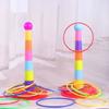 Children Outdoor Fun & Toy Sports Circle Ferrule Stacked Layers Game Parent-Child Interactive Ferrule Throwing Game Kids