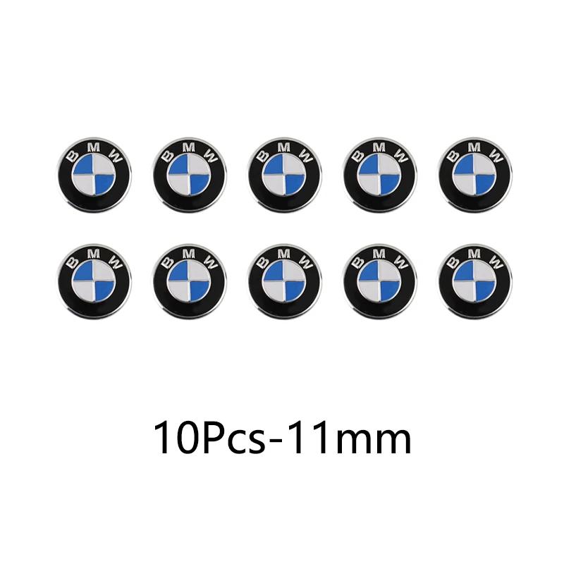 For BMW New 2025 Car Remote Key Logo Sticker Aluminum Emblem Decal For BMW F12 F13 G30 G32 F34 F40 F45 F46 X1 X2 X3 X5 X4 X6 X7