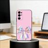 pink bows Phone Case For Samsung S25,S24,S21,S22,S23,S30,Ultra,S20,Plus,Fe,Soft Silicone Black Cover