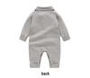 European & American Style Newborn Cotton Romper for Autumn/Winter - Perfect for First Birthday