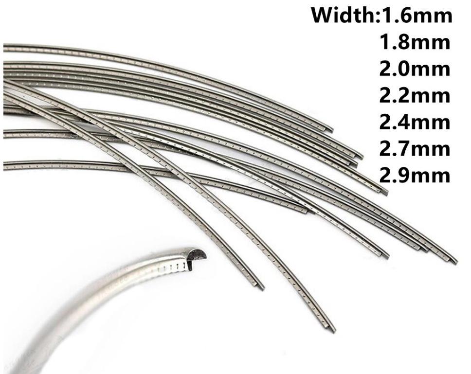 Wsmith 10-Piece 200mm Guitar FretWire Luthier Tool Set