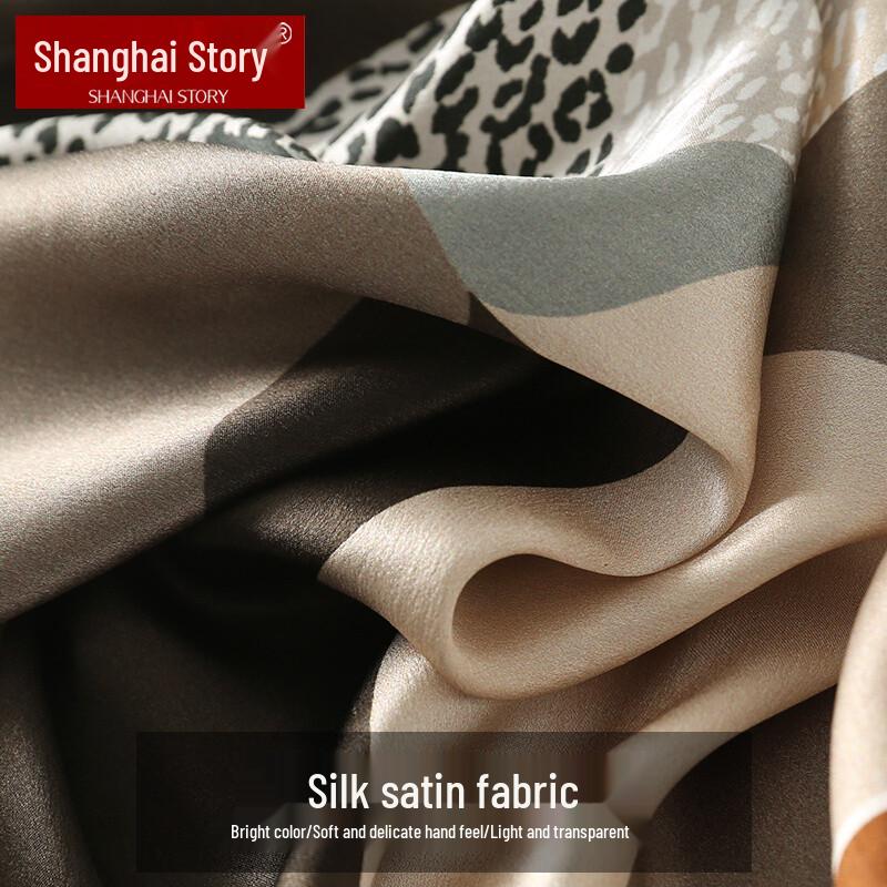 Shanghai Story 100% Mulberry Silk Scarf